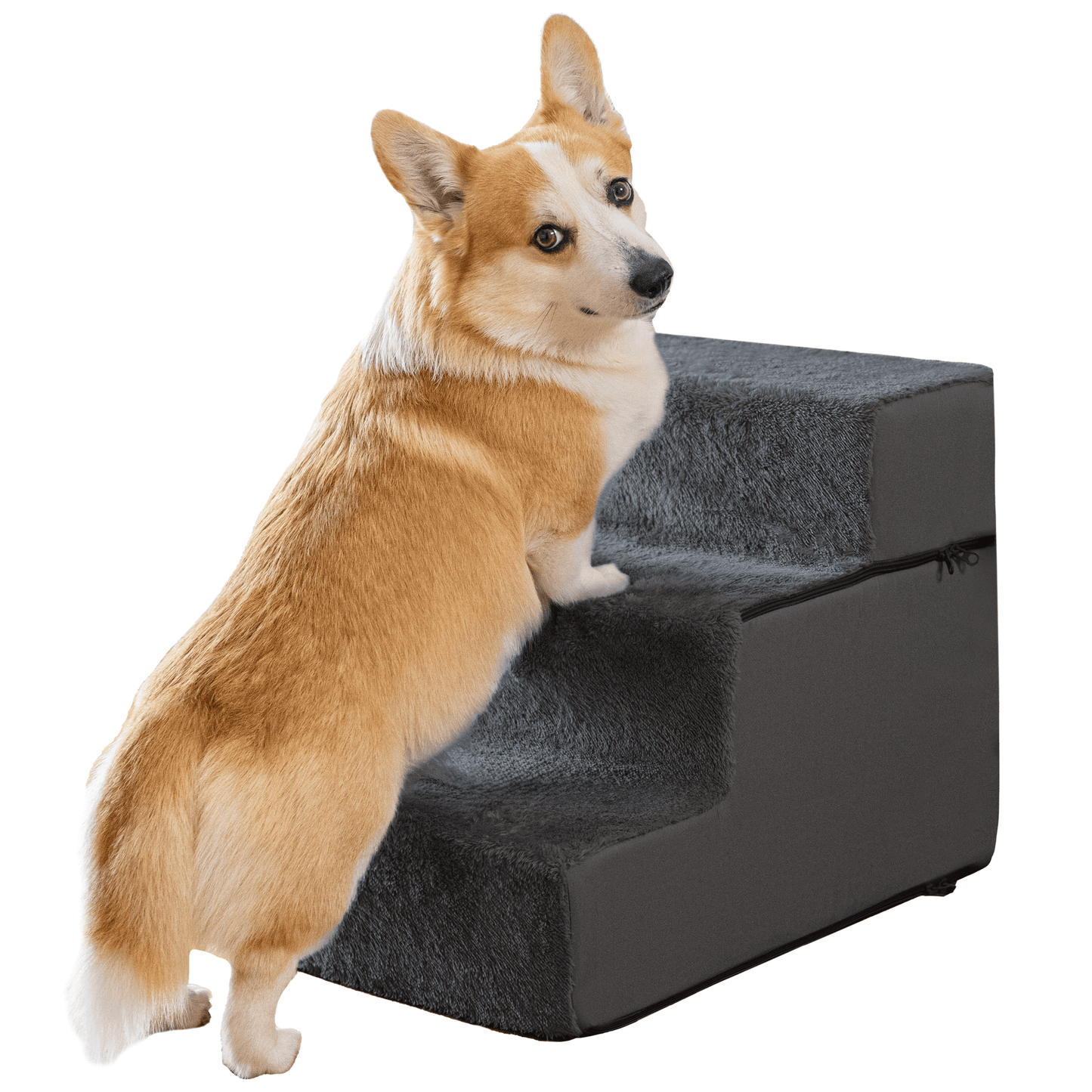 Escaleras de perro para sofá-3 pasos