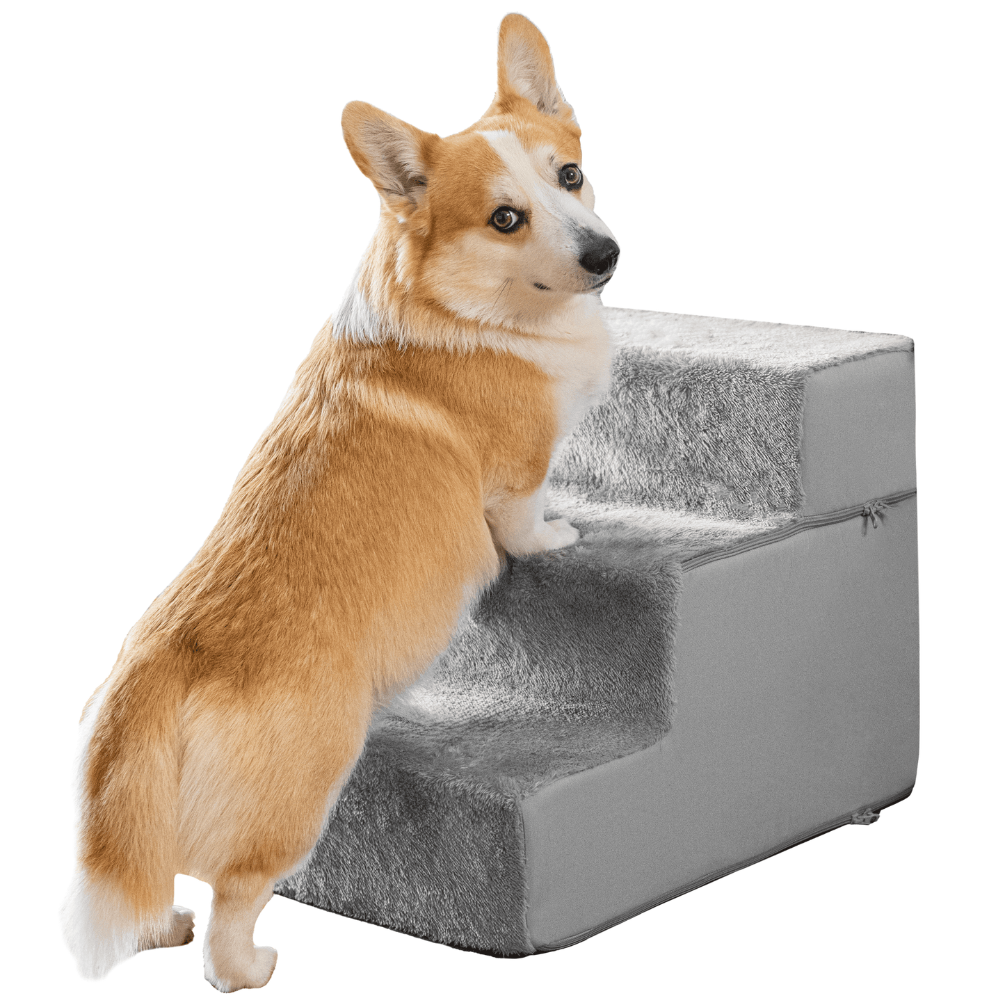 Escaleras de perro para sofá-3 pasos