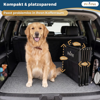 Klappbare Hundetreppe fürs Auto – 53–81 cm, bis 65 kg