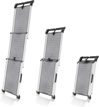 Hunderampe Auto Klappbar. Stabile Teleskop Rampe 90kg Belastbarkeit.